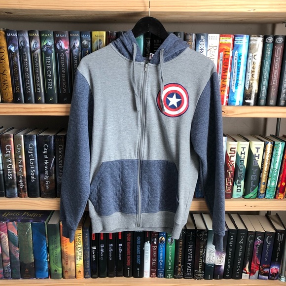 avengers zip up hoodie